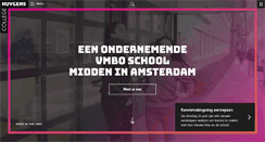 Desktop Screenshot of huygens-college.nl